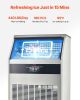 Commercial Ice Maker Freestanding Cabinet Machine 440lbs/24H 160 Ice Cubes