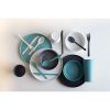 28-Piece Eco-Friendly Recycled Plastic Dinnerware Set