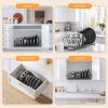 2 Pack Expandable Pot Lid Rack Organizer, Pans Organizer Rack, Pots and Pans Organizer Rack Cookware Set Organizer
