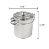 4-Piece Stainless Steel 8 qt Cooker Multipot Set