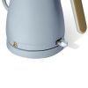 1-Liter Electric Gooseneck Kettle 1200 W, Cornflower Blue by Drew Barrymore