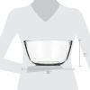 Glass Mixing Bowl, 4 Quart